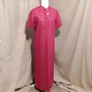 COPY - Linen Asian inspired dress